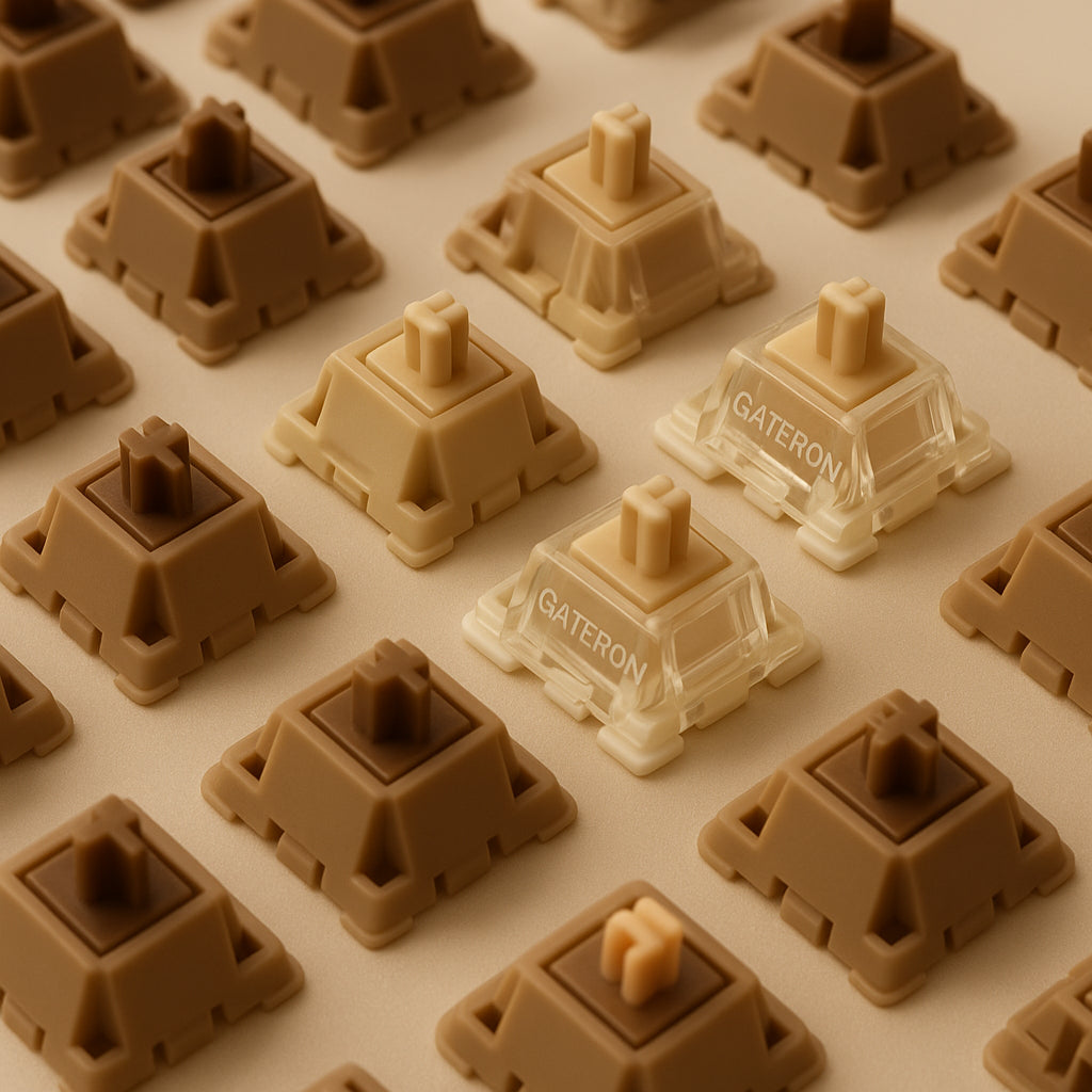 Welke mechanische switch past bij jou? Linear, Tactile of Clicky uitgelegd